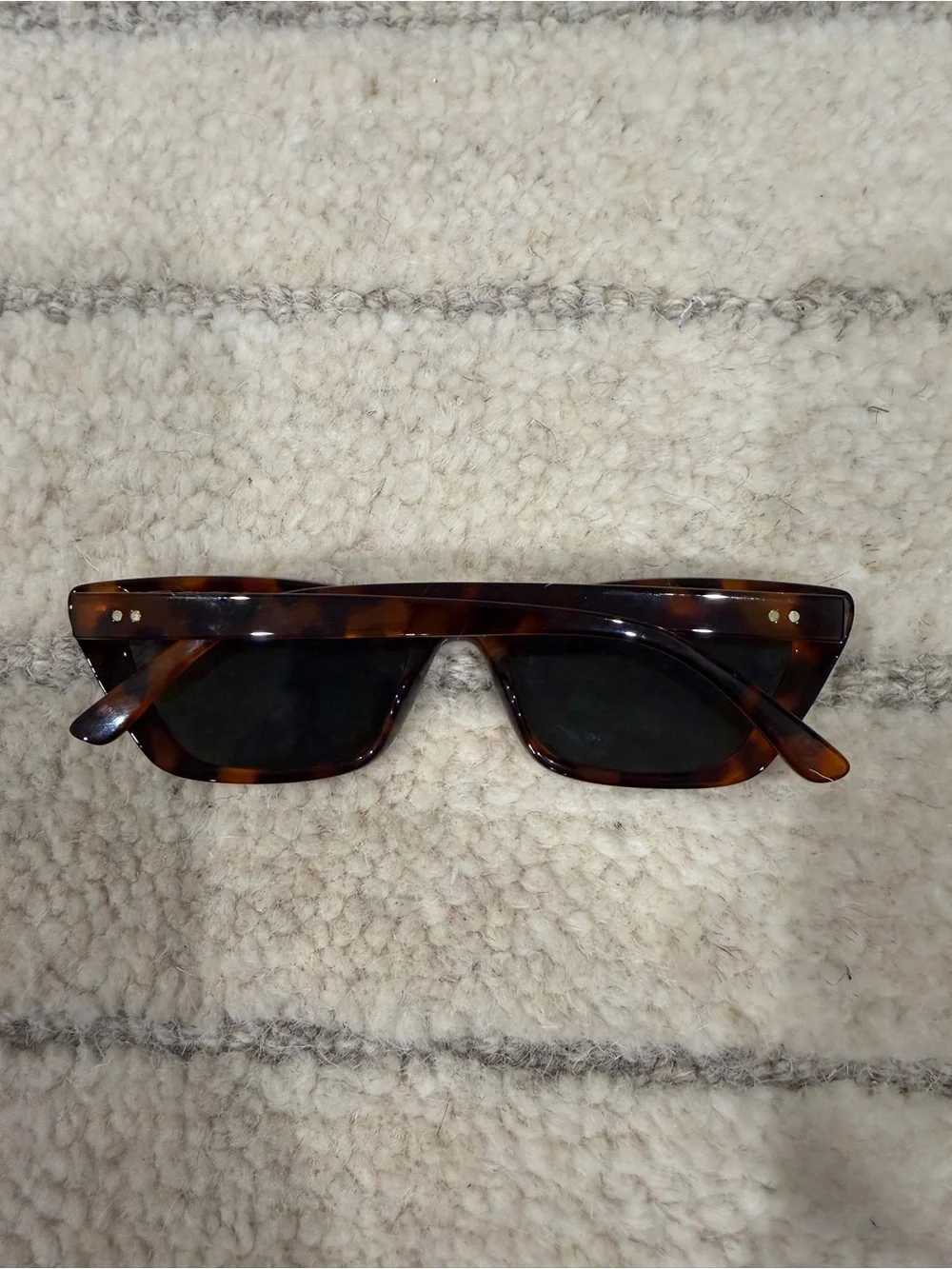 Jason Wu Tortoiseshell Cat Eye Sunglasses with Dark Lenses